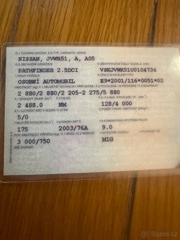 Nissan Pathfinder 2,5dci rv.2006 - 10