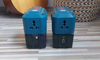 Aku Invektor-generátor 230V/200W, pro Aku Makita 18V. - 10