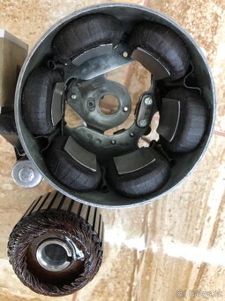 Jawa 250 / 11 pérák - zapalování po GO , mínus pól - 10