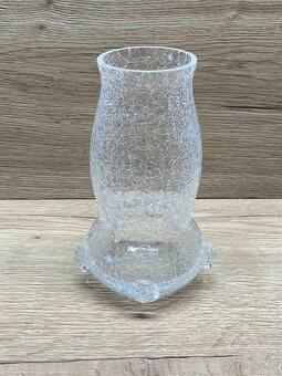 váza stará váza československé sklo retro váza - 10