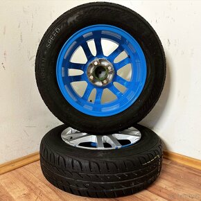 ALU DISKY MSW 4x100 R14 ET35+LETNÍ 165/70R14 6/5mm - 10