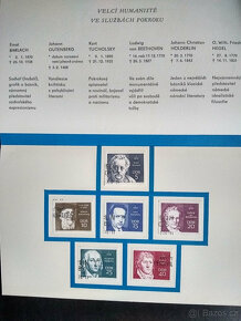 Poštovní známky v albu - německo - 10
