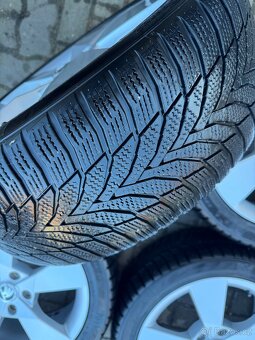 ORIGINÁL Alu Škoda DENOM R17, 5x112 - ZIMNÍ PNEU - 10