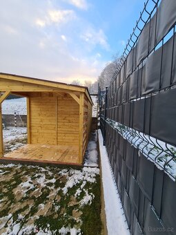 Záhradní dřevený domek doprava zdarma - 10