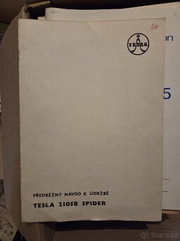 Tesla návody k rádiím / magnetofony - 10