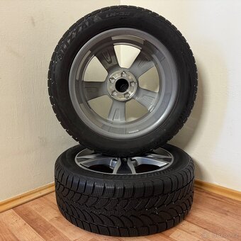 MERCEDES C W205 5x112 R17 ET48,5+ZIMNÍ 225/50R17 7,5/7mm - 10