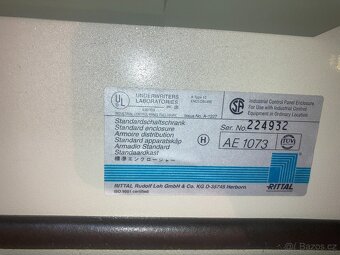 Elektrický rozvaděč RITTAL 76x76x30cm s PLC BECKHOFF - 10