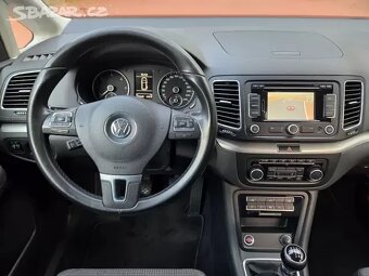 VW Sharan 2.0TDI 103kW,tažné,serviska,navi,KESSY - 10