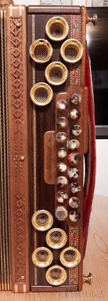 Štýrská harmonika G-C-F-B, Alpengold, model Bozen, Hans LAPP - 10