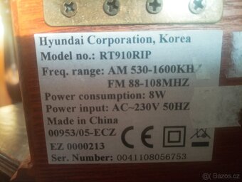 retro gramofon Hyundai RT 910 RIP - 10