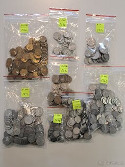 Mince 5,10,20,25,50, halierov - 10