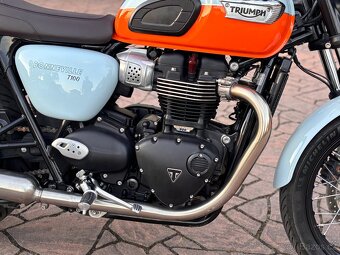 Triumph Bonneville T100 2022, najeto 10450km - 10
