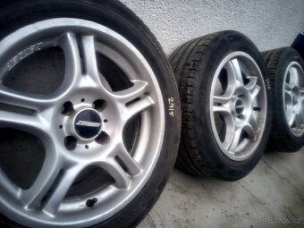 ALU kola Zender 15" 4x100 ET 35 s pneu 195/55/15 - 10