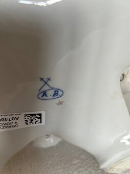 Porcelanový svícen Meissen Míšeň - 10