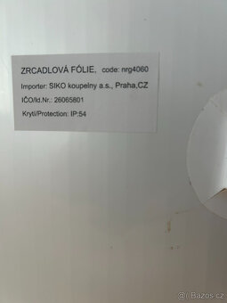 Zrcadlo s osvětlením Keramia Pro 50x80 cm bílá PROZRCK50IP - 10