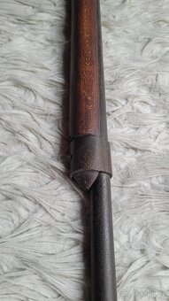 Cvičná puška na Šerm bodákem + učebnice + medaile - 10