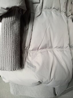 Zimní PÉŘOVÁ bunda kabát NEW YORKER AMISU v.40/M/L –JAKO NOV - 10