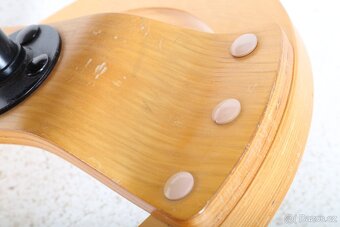 858 Křeslo polohovací, kožené s podnožkou - 10