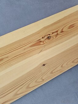 Dřevěná zábrana k posteli - masiv - 10