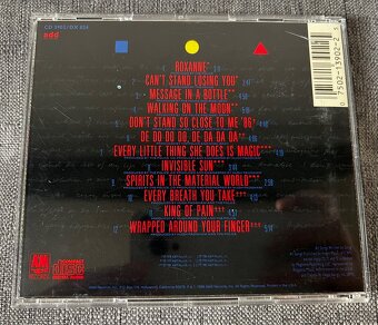 STING & THE POLICE - 4x CD set | org. USA dovoz US vydání - 10