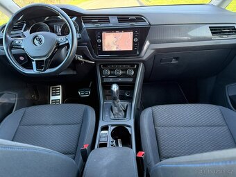 VW Touran United 2.0TDi dsg 110kw m.ř.2021 full LED tažné - 10