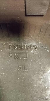 Prodám letní alu kola Chevrolet captiva 235-60-17 - 10
