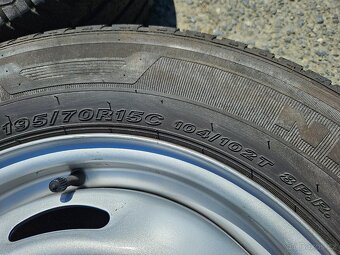 plechové disky 15 5x160 5/5x15x et 60 4ks Ford Tranzit - 10