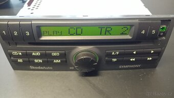 Autorádio škoda Symphony Fabia 1 CD vada - 10
