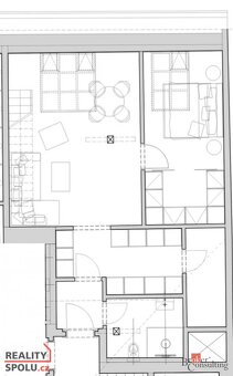 Prodej, byty/3+kk, 83 m2, Pobřežní 285/22, Karlín, 18600 Pra - 10