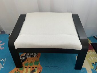 IKEA Křeslo a podnožka POANG - 10