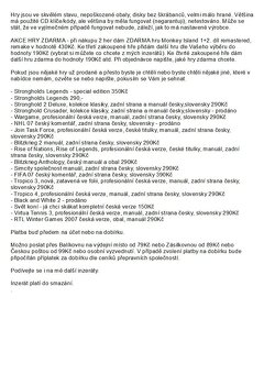 nové i použité PC hry v top stavu + AKCE hry ZDARMA - 10