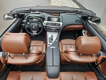 Bmw 640i 235kw Cabrio r.v 12/2010 Větráná.sed -Nové pneu . - 10