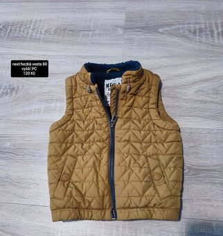 Chlapecké podzimní / zimní oblečení 68/74/80/86 - 10