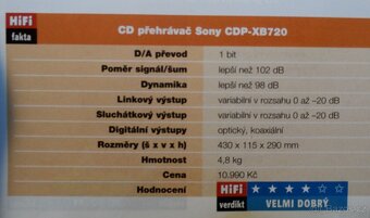 SONY CDP-XB720QS - 10