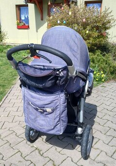 Kočárek Peg Pérego GT3, trojkombinace, Jeans varianta - 10
