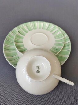 Sběratelský porcelánový čajový set/sada Wallendorf (1963) - 10