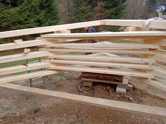 Dřevěnice z lepených hranolů - 10