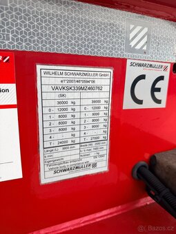 Man TGX 18.460 4x4 2017 + sklápací naves Schwarzmuller K - 10