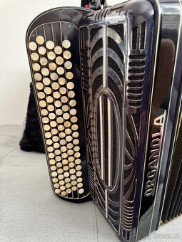 Akordeon Harmonika Organola 4 hlas,178 basu, B-griff - 10
