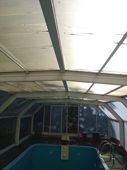 Bazén 6 x 3 m ( skořepina) se zastřešením - 10