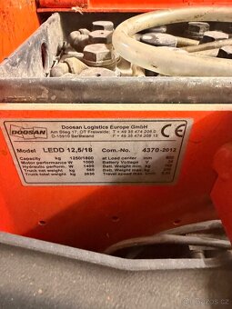 Vysokozdvižný vozík DOSSAN za 44.000Kč - 10