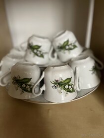 porcelan , brousene sklo, misa - 10