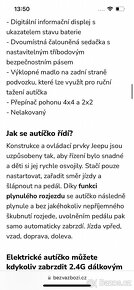 Jeep elektrické autíčko - 10
