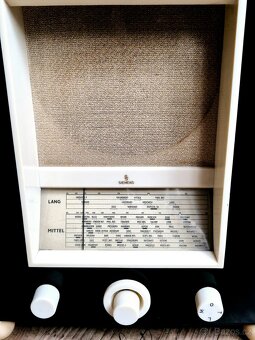 Starožitné rádio Siemens Standard 72W, 1936-38 - 10