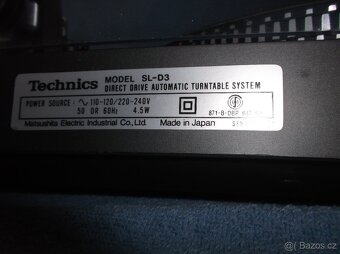 Gramofon TECHNICS SL-D3 - 10