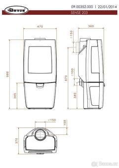 DOVRE SENSE 203 černý lak NOVÉ - SUPER CENA - 10