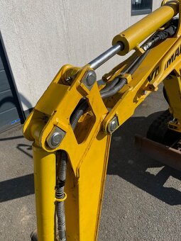 Minibagr Yanmar SV08 rychloupínač 4x lžíce. TOP - 10