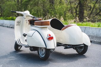 Motorka Piaggio Vespa 150CC (1974) ITALY SIDECAR - 10