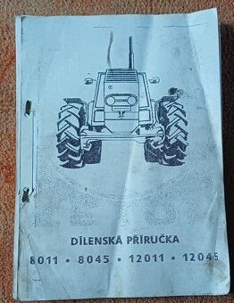 Prodám odborné knihy a příručky na traktory Zetor a Ursus - 10