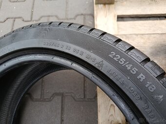 225/45/18 zimní pneu continental runflat - 10